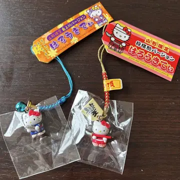 지역 한정 키티 스트랩 야마가타현