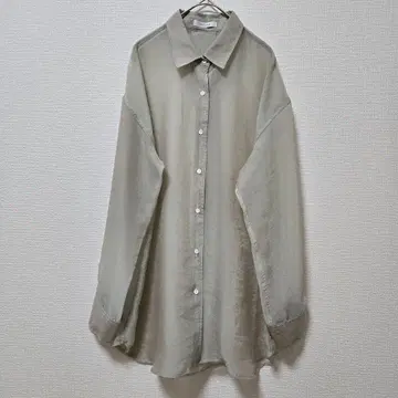 [ 새상품급 ] 모듬 샴브레이 시어 셔츠 긴팔