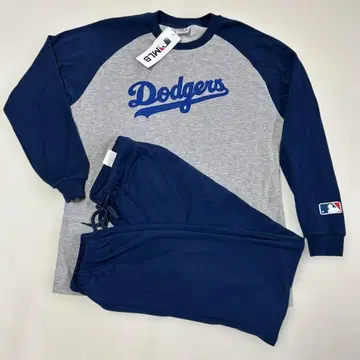 MLB 메이저리그 다저스 셋업 긴팔 롱 바지 L 새상품