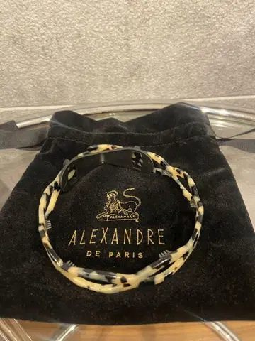 ALEXANDRE DE PARIS 체인 링크 헤어밴드