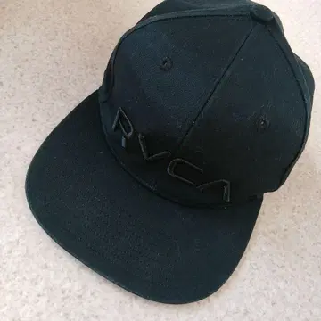 RVCA 블랙 야구 모자 프리 사이즈