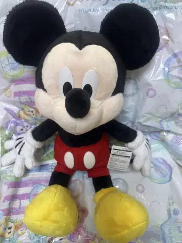 디즈니 미사용 새상품 택 포함 미키 봉제 인형
