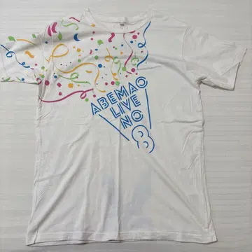 ABEMA LIVE NO. 3 티셔츠 L 사이즈