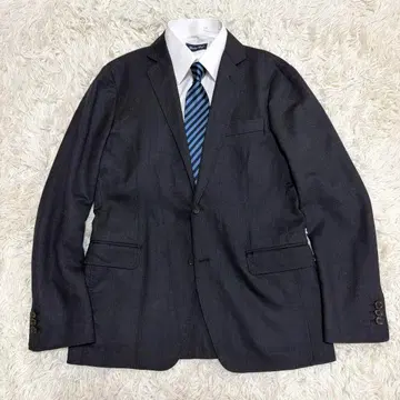 투모로우랜드 테일러드 자켓 그레이 48 사이즈 얇은 소재 자켓