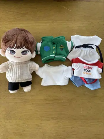 육선재 봉제 인형 의류 세트