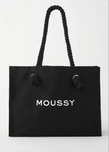 정품 moussy 토트백