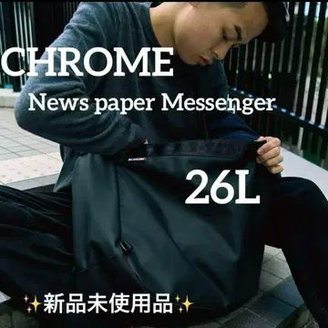 [ 새상품 ] CHROME 크롬 메신저 백 남성용 숄더 대용량