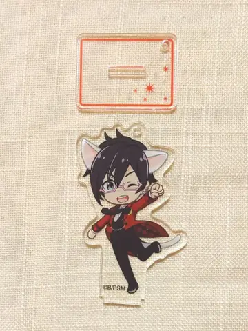 아이돌 마스터 SideM 이세야 시키 난자 콜라보 아크릴 스탠드