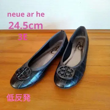 [ neue or he ] 일본제 에나멜 펌프스 버클 경량 멋쟁이