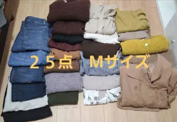 성숙 캐주얼 묶음 판매 코디 판매 여성 의류 M 여성 의류