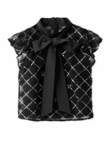 LILY BROWN L.B CANDY STOCK 보타이 비쥬 블라우스