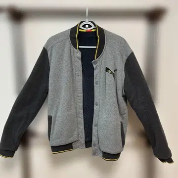 PUMA 버튼 부착 자켓 그레이