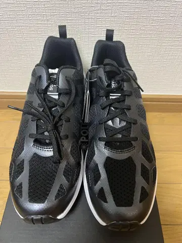 폴 워즈 블랙 메쉬 어퍼 러닝화