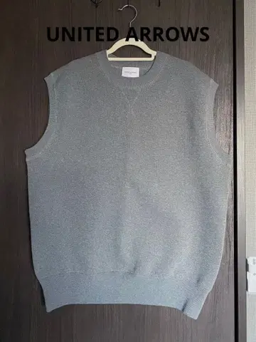 [ UNITED ARROWS ] 니트 베스트 그레이