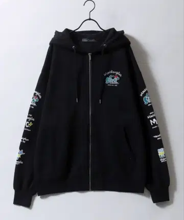 MARK GONZALES ARTWORK COLLECTION 후드티 블랙