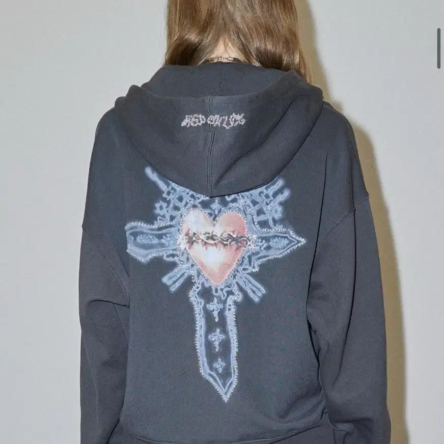 SCULPTOR | 스컬프터 Sculptor Cottage Zip-Up Hoodie Navy #스컬프터