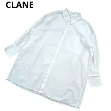CLANE 클라네 CLANE C 오버 셔츠 화이트 블라우스
