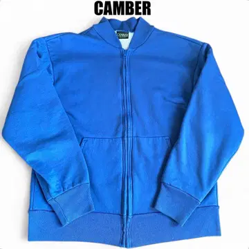 CAMBER 캠버 M 지퍼 맨투맨 블루