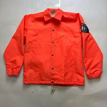Helly Hansen 헬리 한센 형광 오렌지 나일론 자켓 M