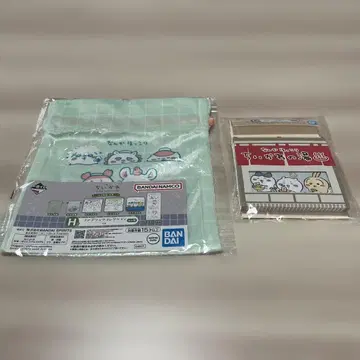 치이카와 (먼작귀) 파우치와 메모장 세트 미사용 새상품 반다이남코