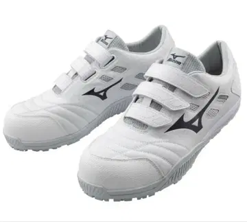 미즈노 화이트 스니커즈 SGA 인증 안전화 24cm 미즈노 화이트