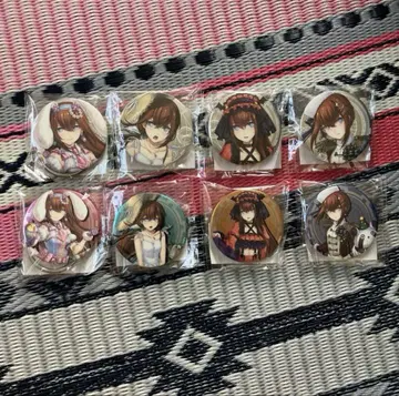STEINS;GATE 마지 복권 메탈 캔뱃지 세트 8점 세트 컴플리트