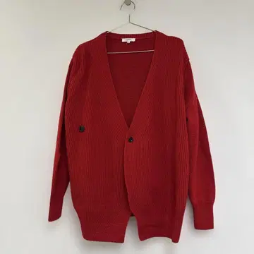 HYKE 레드 가디건 사이즈 2