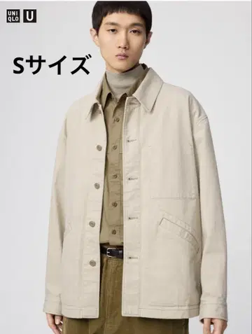 UNIQLO U 2025AW 오버 사이즈 컬러 데님 자켓