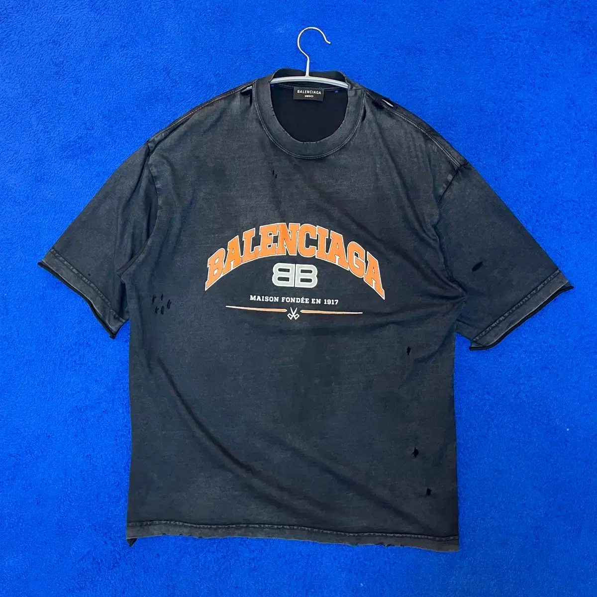 Balenciaga Maison Logo Short Sleeve