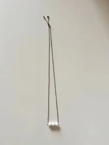 매킨토시 런던 목걸이 펄 크리스탈