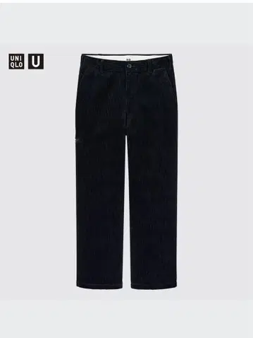 새상품 UNIQLOU 코듀로이 와이드 핏 워크 팬츠 허리 79cm
