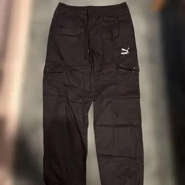 PUMA 블랙 카고 팬츠 L 사이즈