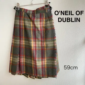O'NEIL OF DUBLIN 오닐 오브 더블린 퀼트 스커트 59cm