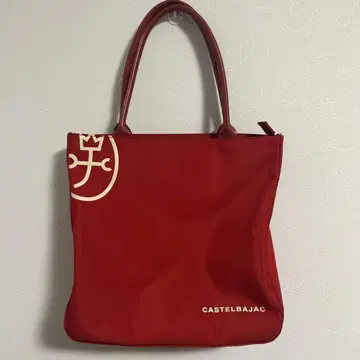 CASTELBAJAC 레드 토트백