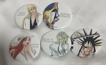 BLEACH 캔뱃지 마유리 히라코 켄파치