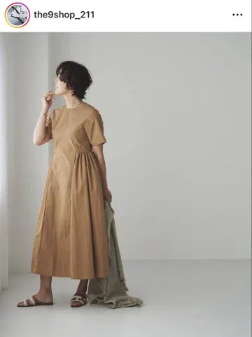 THE9SHOP EVERYDAYDRESS mature bloom