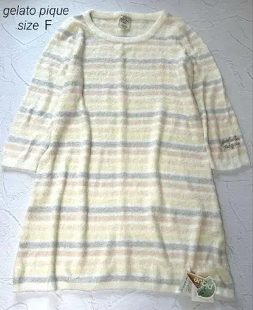 [ 미사용 ] 젤라또피케 보더 튜닉형 룸웨어