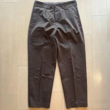 auralee washed finx chino tapered pants4