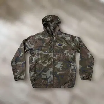 patagonia 카모플라쥬 후드 부착 나일론 자켓 M