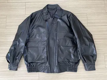 FREAK'S STORE 인조 가죽 블루종