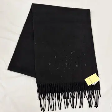 캐시미어 100% 블랙 머플러 머플러