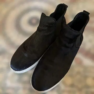 ZARA WOMAN 사이드 고어 부츠 블랙 송치 40