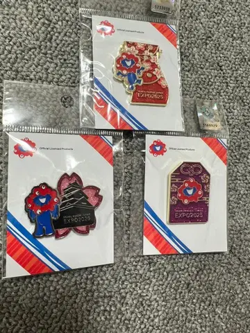 만박 미야쿠미야쿠 핑 배지 3종