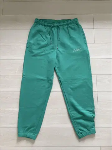Jordan x Union XL 그린 스웨트 팬츠