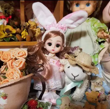 관절 구체관절인형 소파 쿠션 4개 세트 16cm