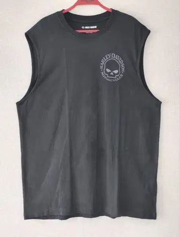 정품 HARLEY-DAVIDSON 블랙 탱크탑 XL