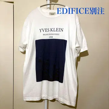 [ 새상품급 ] EDIFICE 별주 YVESKLEIN 그래픽 T셔츠