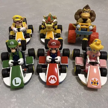마리오 카트 풀백카 피규어
