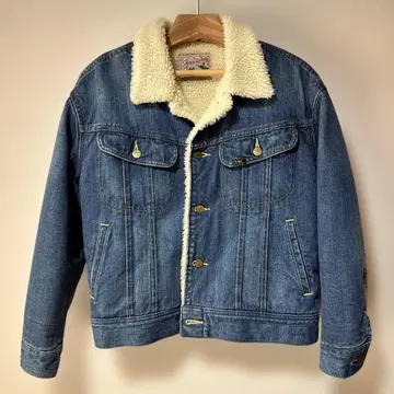 Lee Storm Rider 데님 자켓 보아 카라 부착 여성용