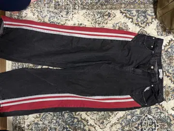 생 마틴 블랙 데님 팬츠 L